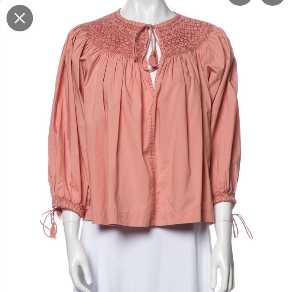 NEVER WORN TAGS ON, 100% cotton, flowy top